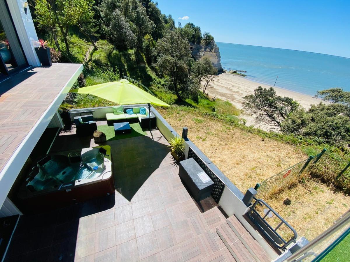 Villa Le Dauphin 4 Etoiles Vu Mer Meschers-sur-Gironde Exterior foto